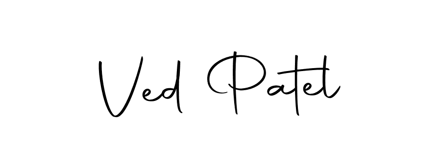 This is the best signature style for the Ved Patel name. Also you like these signature font (Autography-DOLnW). Mix name signature. Ved Patel signature style 10 images and pictures png