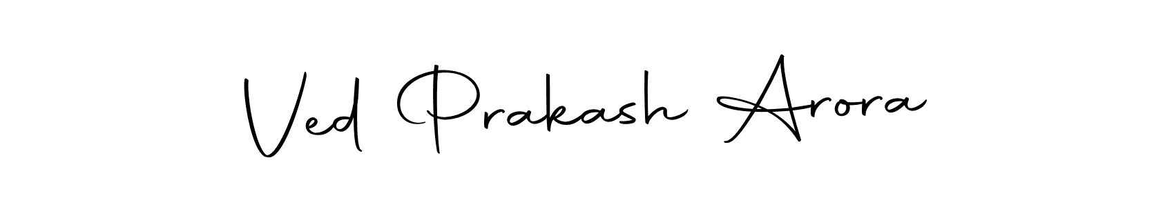 Autography-DOLnW is a professional signature style that is perfect for those who want to add a touch of class to their signature. It is also a great choice for those who want to make their signature more unique. Get Ved Prakash Arora name to fancy signature for free. Ved Prakash Arora signature style 10 images and pictures png