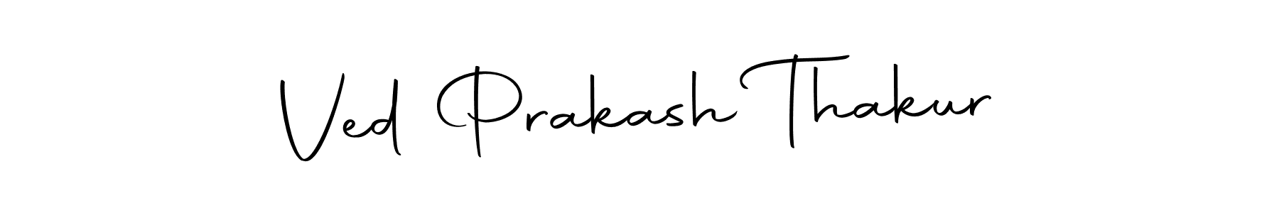 Autography-DOLnW is a professional signature style that is perfect for those who want to add a touch of class to their signature. It is also a great choice for those who want to make their signature more unique. Get Ved Prakash Thakur name to fancy signature for free. Ved Prakash Thakur signature style 10 images and pictures png