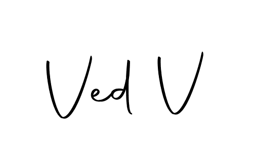 Make a beautiful signature design for name Ved V. With this signature (Autography-DOLnW) style, you can create a handwritten signature for free. Ved V signature style 10 images and pictures png