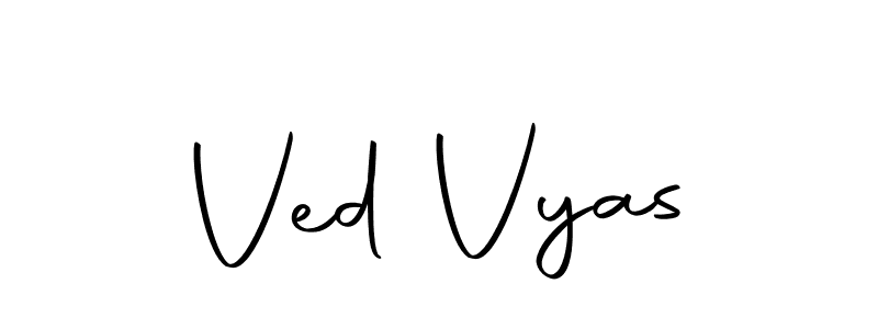 The best way (Autography-DOLnW) to make a short signature is to pick only two or three words in your name. The name Ved Vyas include a total of six letters. For converting this name. Ved Vyas signature style 10 images and pictures png