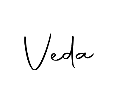 Make a beautiful signature design for name Veda. With this signature (Autography-DOLnW) style, you can create a handwritten signature for free. Veda signature style 10 images and pictures png