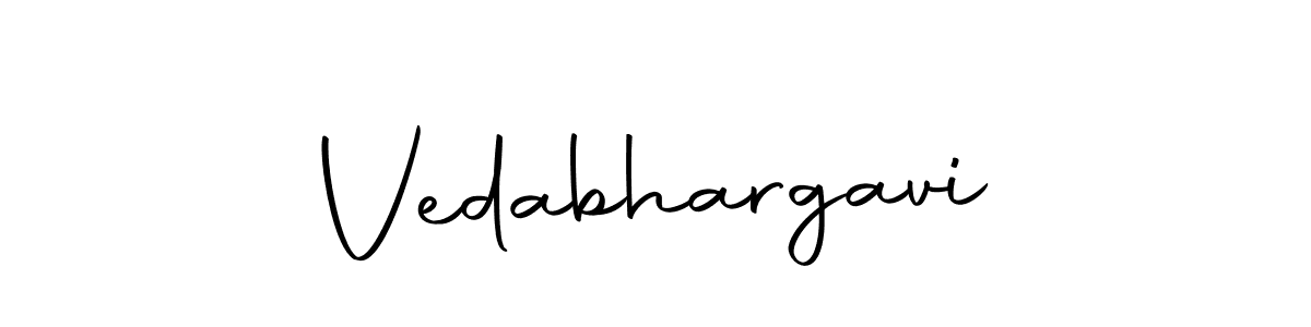 You can use this online signature creator to create a handwritten signature for the name Vedabhargavi. This is the best online autograph maker. Vedabhargavi signature style 10 images and pictures png