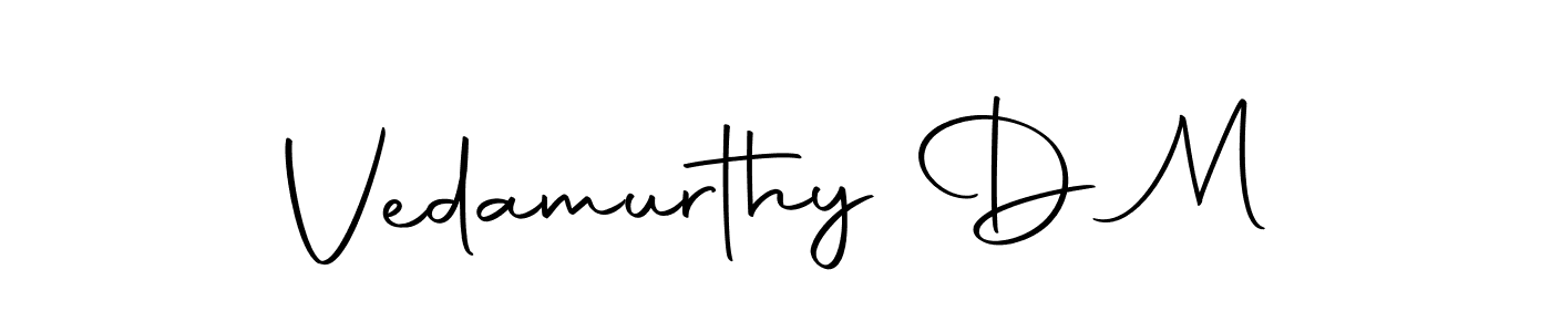 Once you've used our free online signature maker to create your best signature Autography-DOLnW style, it's time to enjoy all of the benefits that Vedamurthy D M name signing documents. Vedamurthy D M signature style 10 images and pictures png