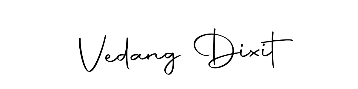 Make a short Vedang Dixit signature style. Manage your documents anywhere anytime using Autography-DOLnW. Create and add eSignatures, submit forms, share and send files easily. Vedang Dixit signature style 10 images and pictures png