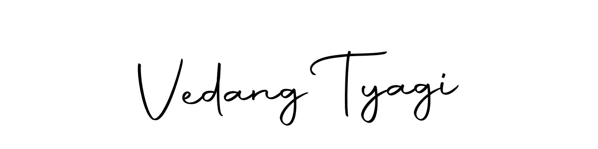 Make a beautiful signature design for name Vedang Tyagi. Use this online signature maker to create a handwritten signature for free. Vedang Tyagi signature style 10 images and pictures png