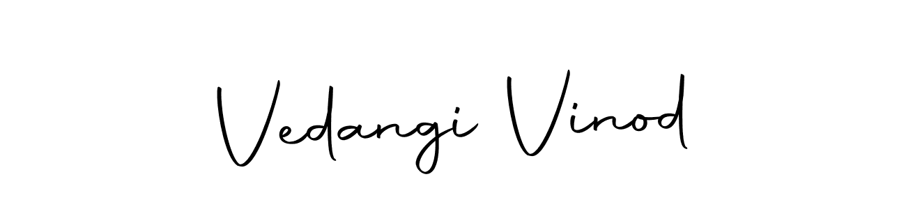 How to make Vedangi Vinod signature? Autography-DOLnW is a professional autograph style. Create handwritten signature for Vedangi Vinod name. Vedangi Vinod signature style 10 images and pictures png