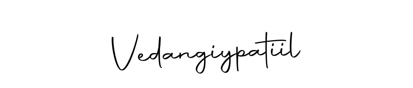 Also we have Vedangiypatiil name is the best signature style. Create professional handwritten signature collection using Autography-DOLnW autograph style. Vedangiypatiil signature style 10 images and pictures png