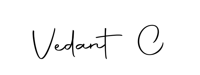 You can use this online signature creator to create a handwritten signature for the name Vedant C. This is the best online autograph maker. Vedant C signature style 10 images and pictures png
