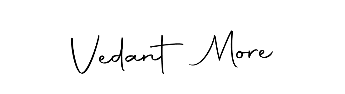Make a beautiful signature design for name Vedant More. Use this online signature maker to create a handwritten signature for free. Vedant More signature style 10 images and pictures png