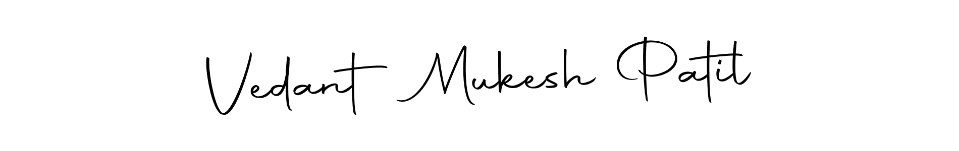 Autography-DOLnW is a professional signature style that is perfect for those who want to add a touch of class to their signature. It is also a great choice for those who want to make their signature more unique. Get Vedant Mukesh Patil name to fancy signature for free. Vedant Mukesh Patil signature style 10 images and pictures png