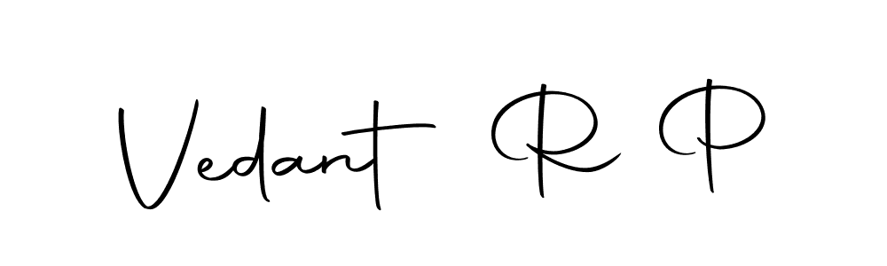 Make a beautiful signature design for name Vedant R P. Use this online signature maker to create a handwritten signature for free. Vedant R P signature style 10 images and pictures png