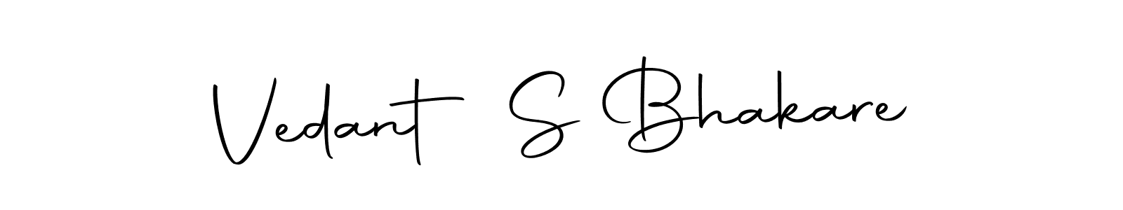 if you are searching for the best signature style for your name Vedant S Bhakare. so please give up your signature search. here we have designed multiple signature styles  using Autography-DOLnW. Vedant S Bhakare signature style 10 images and pictures png