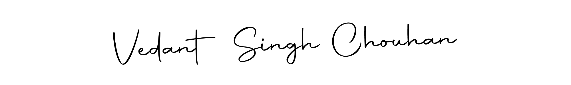 Make a beautiful signature design for name Vedant Singh Chouhan. With this signature (Autography-DOLnW) style, you can create a handwritten signature for free. Vedant Singh Chouhan signature style 10 images and pictures png