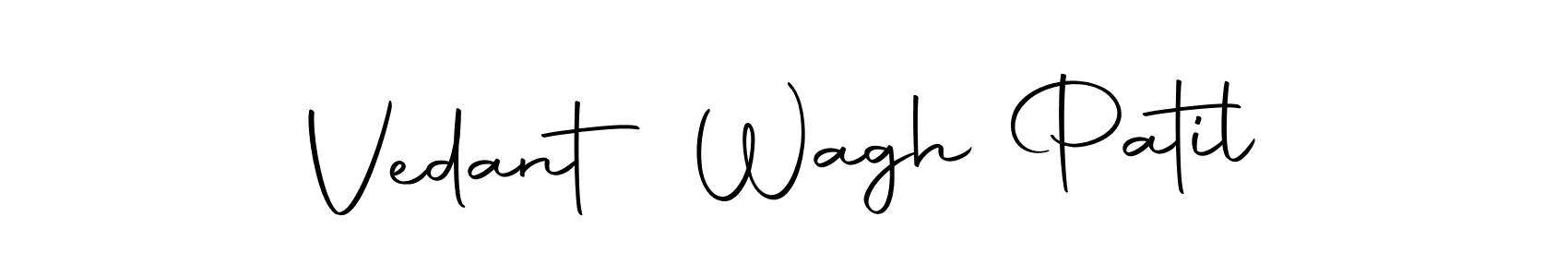 Also we have Vedant Wagh Patil name is the best signature style. Create professional handwritten signature collection using Autography-DOLnW autograph style. Vedant Wagh Patil signature style 10 images and pictures png