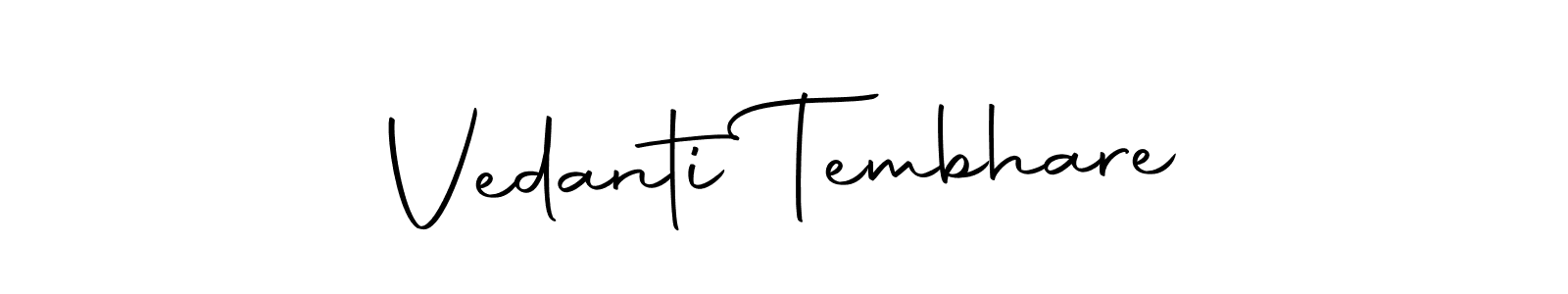 It looks lik you need a new signature style for name Vedanti Tembhare. Design unique handwritten (Autography-DOLnW) signature with our free signature maker in just a few clicks. Vedanti Tembhare signature style 10 images and pictures png