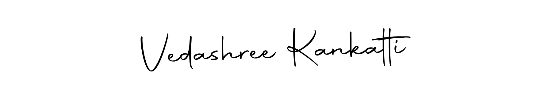 The best way (Autography-DOLnW) to make a short signature is to pick only two or three words in your name. The name Vedashree Kankatti include a total of six letters. For converting this name. Vedashree Kankatti signature style 10 images and pictures png