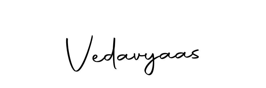 How to make Vedavyaas signature? Autography-DOLnW is a professional autograph style. Create handwritten signature for Vedavyaas name. Vedavyaas signature style 10 images and pictures png