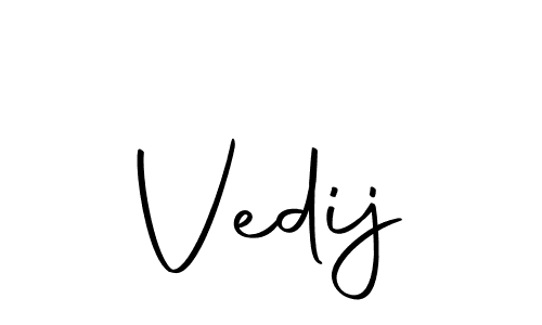 if you are searching for the best signature style for your name Vedij. so please give up your signature search. here we have designed multiple signature styles  using Autography-DOLnW. Vedij signature style 10 images and pictures png