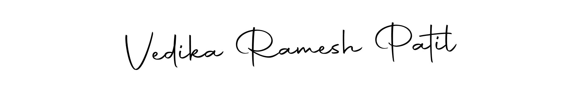 Once you've used our free online signature maker to create your best signature Autography-DOLnW style, it's time to enjoy all of the benefits that Vedika Ramesh Patil name signing documents. Vedika Ramesh Patil signature style 10 images and pictures png