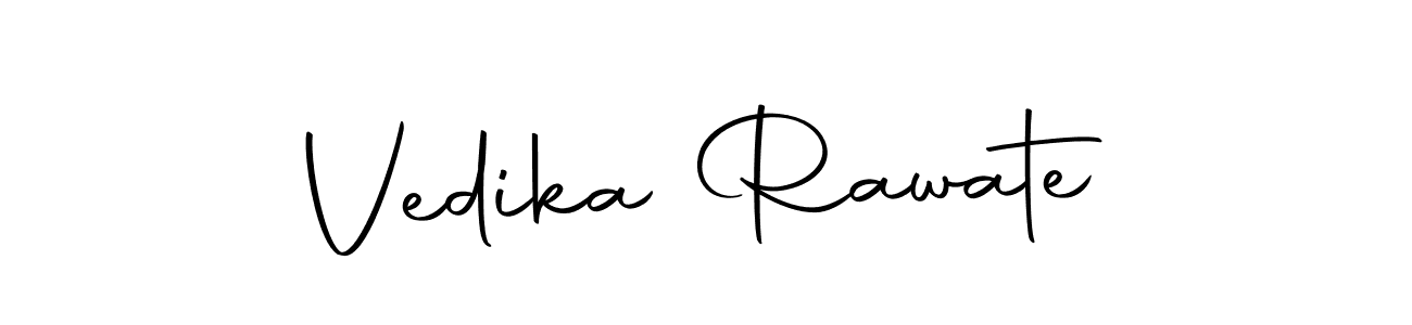 Make a beautiful signature design for name Vedika Rawate. Use this online signature maker to create a handwritten signature for free. Vedika Rawate signature style 10 images and pictures png