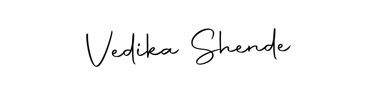 Here are the top 10 professional signature styles for the name Vedika Shende. These are the best autograph styles you can use for your name. Vedika Shende signature style 10 images and pictures png