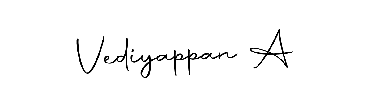 Here are the top 10 professional signature styles for the name Vediyappan A. These are the best autograph styles you can use for your name. Vediyappan A signature style 10 images and pictures png