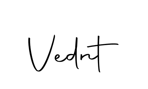 Design your own signature with our free online signature maker. With this signature software, you can create a handwritten (Autography-DOLnW) signature for name Vednt. Vednt signature style 10 images and pictures png