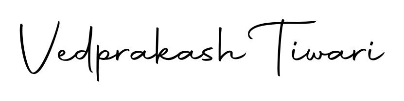 The best way (Autography-DOLnW) to make a short signature is to pick only two or three words in your name. For converting this name Vedprakash Tiwari. Vedprakash Tiwari signature style 10 images and pictures png