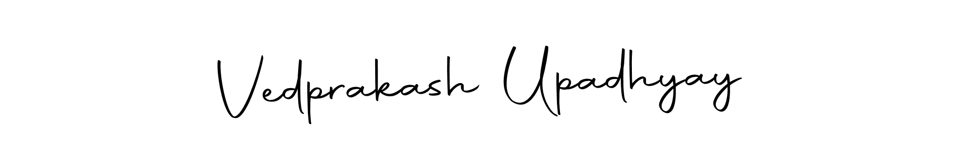 You can use this online signature creator to create a handwritten signature for the name Vedprakash Upadhyay. This is the best online autograph maker. Vedprakash Upadhyay signature style 10 images and pictures png