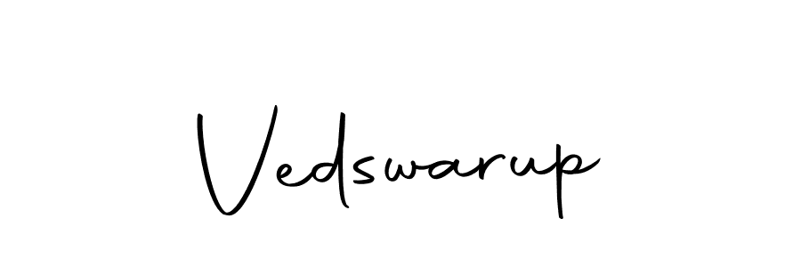 Vedswarup stylish signature style. Best Handwritten Sign (Autography-DOLnW) for my name. Handwritten Signature Collection Ideas for my name Vedswarup. Vedswarup signature style 10 images and pictures png