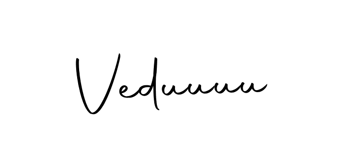 This is the best signature style for the Veduuuu name. Also you like these signature font (Autography-DOLnW). Mix name signature. Veduuuu signature style 10 images and pictures png