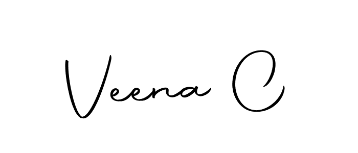 Autography-DOLnW is a professional signature style that is perfect for those who want to add a touch of class to their signature. It is also a great choice for those who want to make their signature more unique. Get Veena C name to fancy signature for free. Veena C signature style 10 images and pictures png