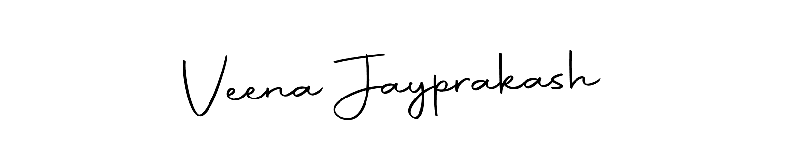 You can use this online signature creator to create a handwritten signature for the name Veena Jayprakash. This is the best online autograph maker. Veena Jayprakash signature style 10 images and pictures png