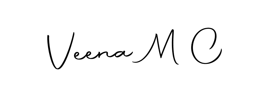 if you are searching for the best signature style for your name Veena M C. so please give up your signature search. here we have designed multiple signature styles  using Autography-DOLnW. Veena M C signature style 10 images and pictures png