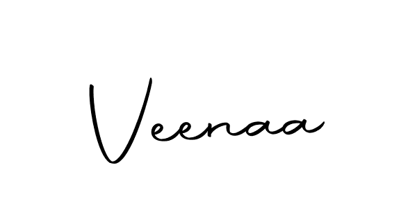 Veenaa stylish signature style. Best Handwritten Sign (Autography-DOLnW) for my name. Handwritten Signature Collection Ideas for my name Veenaa. Veenaa signature style 10 images and pictures png