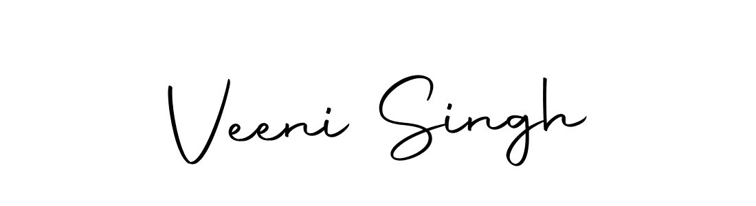 Make a beautiful signature design for name Veeni Singh. Use this online signature maker to create a handwritten signature for free. Veeni Singh signature style 10 images and pictures png