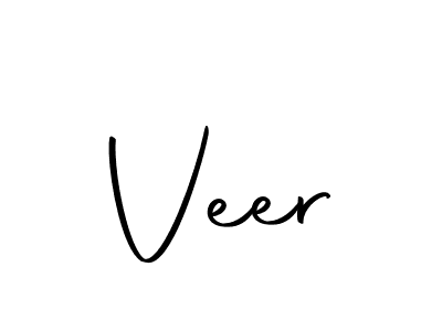 Design your own signature with our free online signature maker. With this signature software, you can create a handwritten (Autography-DOLnW) signature for name Veer. Veer signature style 10 images and pictures png