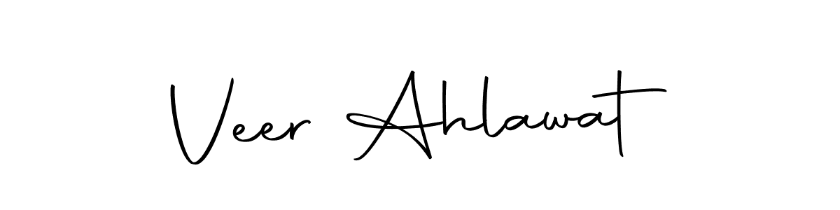 Make a short Veer Ahlawat signature style. Manage your documents anywhere anytime using Autography-DOLnW. Create and add eSignatures, submit forms, share and send files easily. Veer Ahlawat signature style 10 images and pictures png