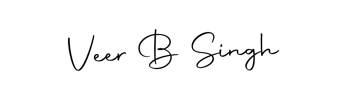 Design your own signature with our free online signature maker. With this signature software, you can create a handwritten (Autography-DOLnW) signature for name Veer B Singh. Veer B Singh signature style 10 images and pictures png