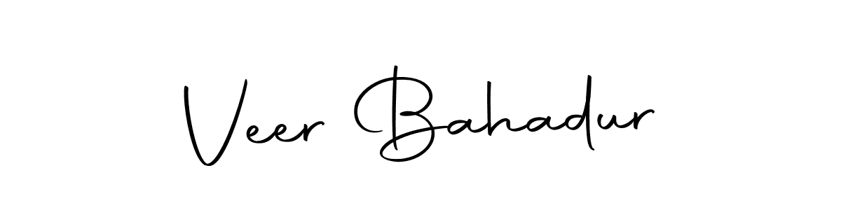 Make a beautiful signature design for name Veer Bahadur. With this signature (Autography-DOLnW) style, you can create a handwritten signature for free. Veer Bahadur signature style 10 images and pictures png