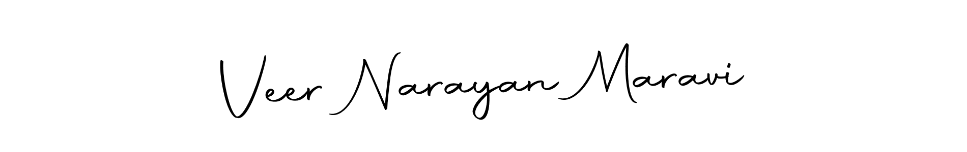 Create a beautiful signature design for name Veer Narayan Maravi. With this signature (Autography-DOLnW) fonts, you can make a handwritten signature for free. Veer Narayan Maravi signature style 10 images and pictures png