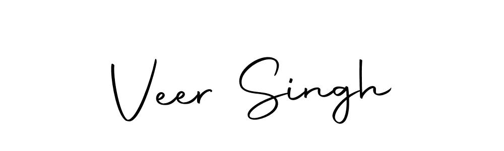 Create a beautiful signature design for name Veer Singh. With this signature (Autography-DOLnW) fonts, you can make a handwritten signature for free. Veer Singh signature style 10 images and pictures png