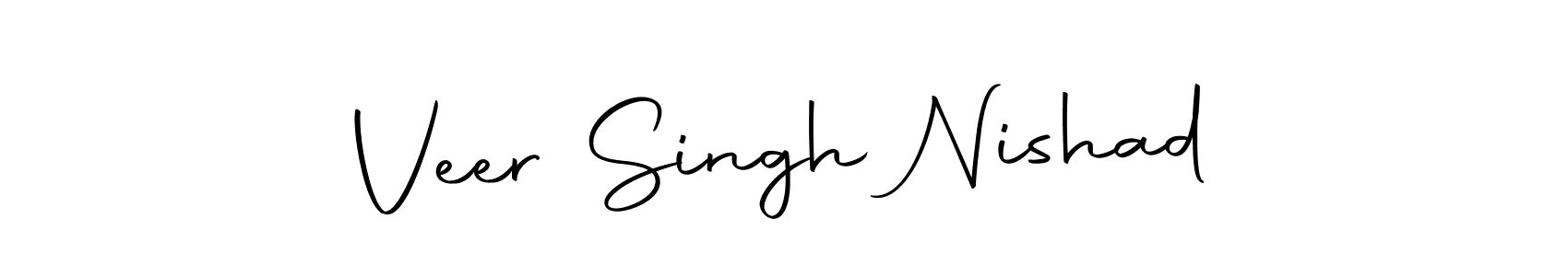This is the best signature style for the Veer Singh Nishad name. Also you like these signature font (Autography-DOLnW). Mix name signature. Veer Singh Nishad signature style 10 images and pictures png