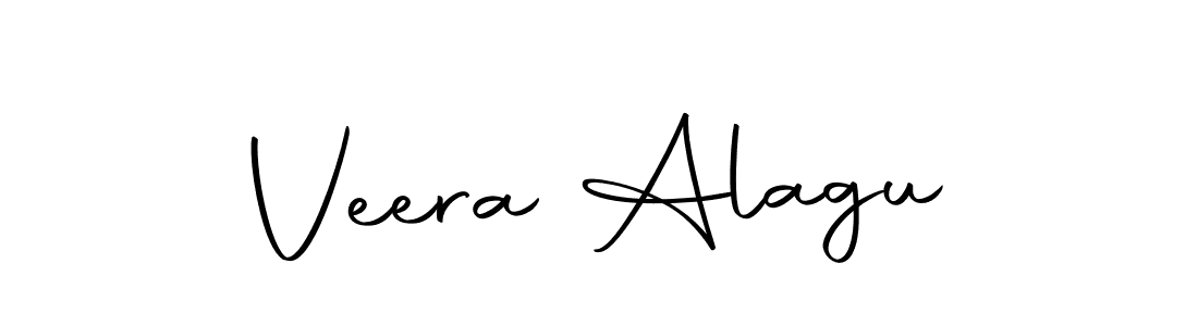 Use a signature maker to create a handwritten signature online. With this signature software, you can design (Autography-DOLnW) your own signature for name Veera Alagu. Veera Alagu signature style 10 images and pictures png