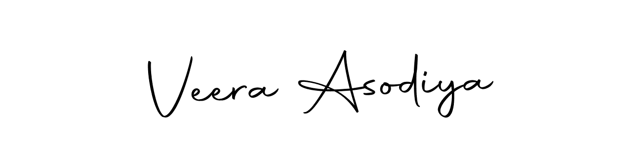 Also we have Veera Asodiya name is the best signature style. Create professional handwritten signature collection using Autography-DOLnW autograph style. Veera Asodiya signature style 10 images and pictures png