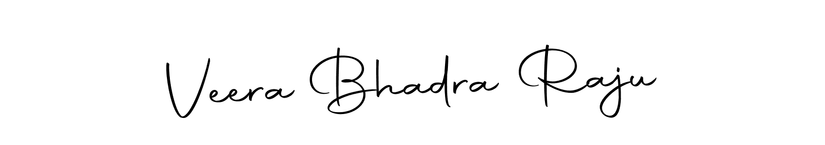 Make a beautiful signature design for name Veera Bhadra Raju. With this signature (Autography-DOLnW) style, you can create a handwritten signature for free. Veera Bhadra Raju signature style 10 images and pictures png