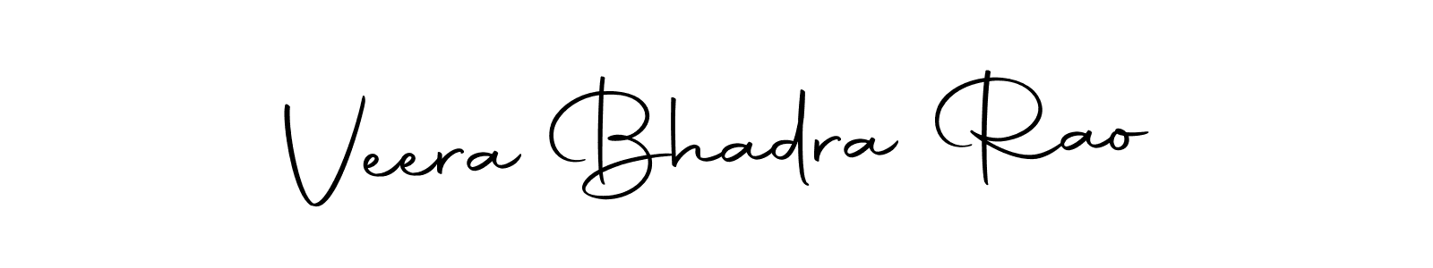Make a beautiful signature design for name Veera Bhadra Rao. With this signature (Autography-DOLnW) style, you can create a handwritten signature for free. Veera Bhadra Rao signature style 10 images and pictures png