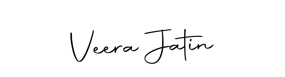 Veera Jatin stylish signature style. Best Handwritten Sign (Autography-DOLnW) for my name. Handwritten Signature Collection Ideas for my name Veera Jatin. Veera Jatin signature style 10 images and pictures png