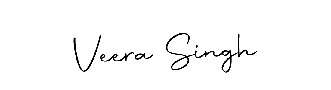 Create a beautiful signature design for name Veera Singh. With this signature (Autography-DOLnW) fonts, you can make a handwritten signature for free. Veera Singh signature style 10 images and pictures png